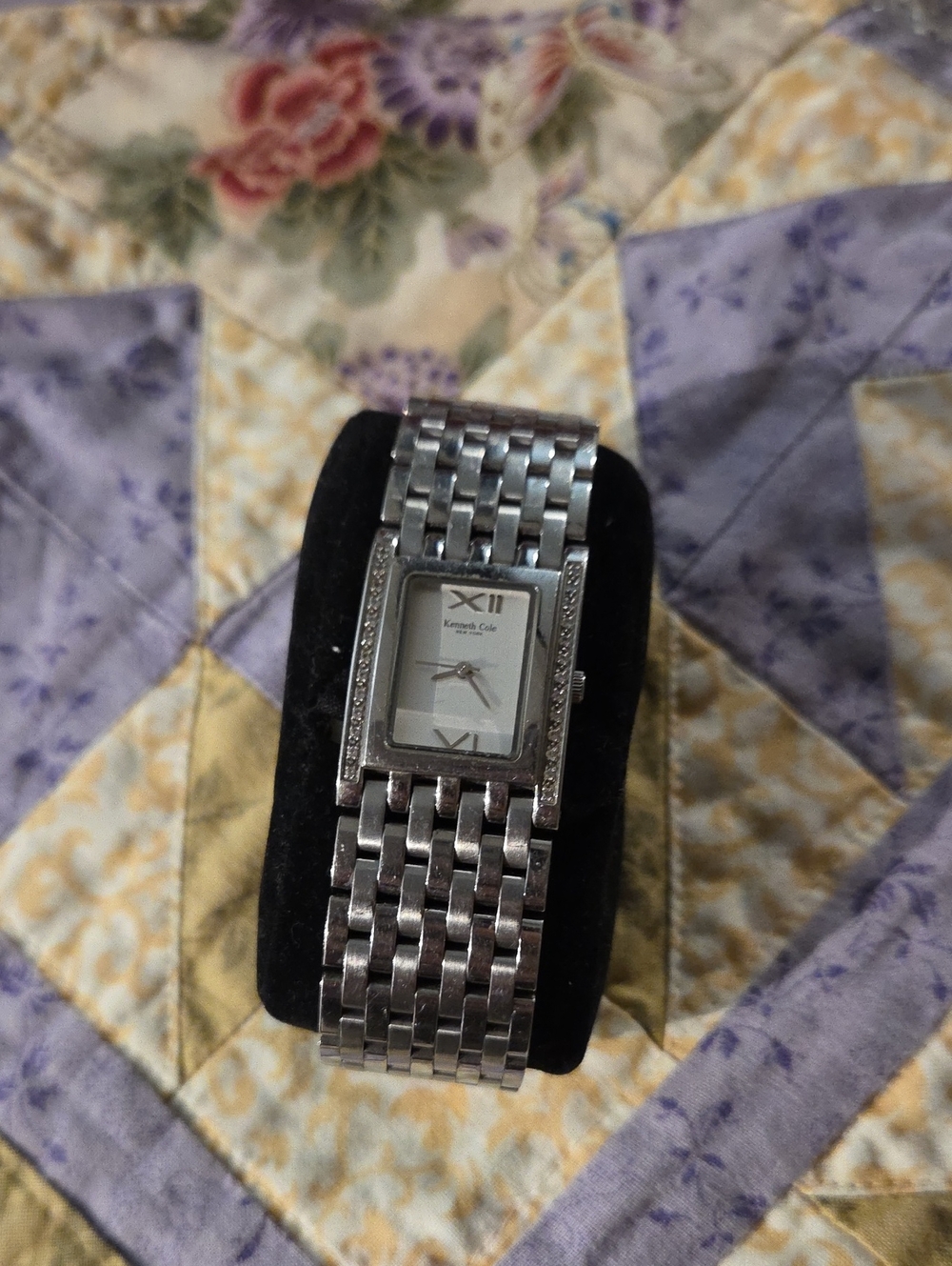 Kenneth Cole New York Stainless Steel Watch with Crystals